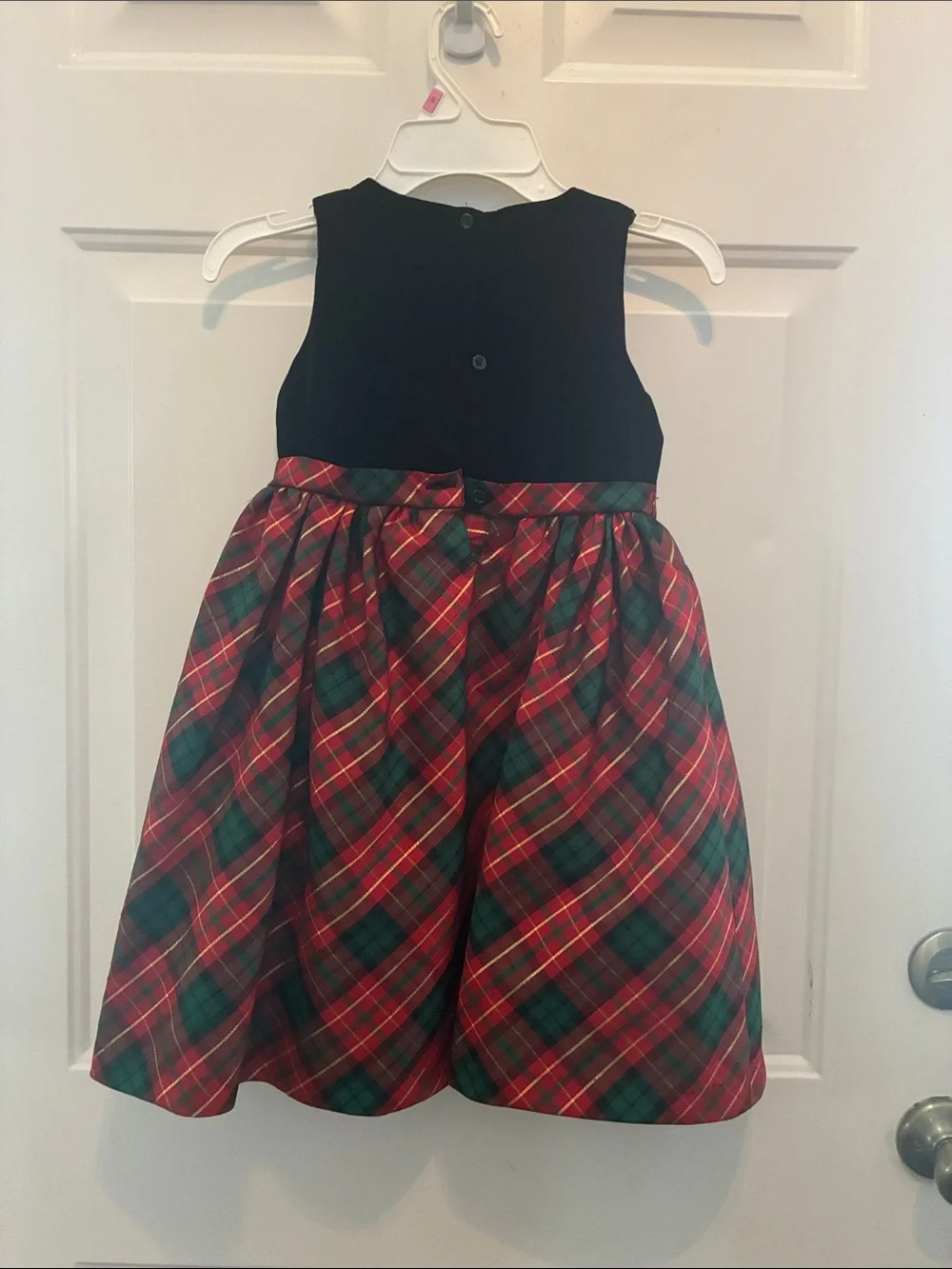 Girls Black & Red Christmas Holiday Party Dress size 5T